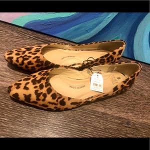 🛍sale!🛍Cheetah print flats with memory foam